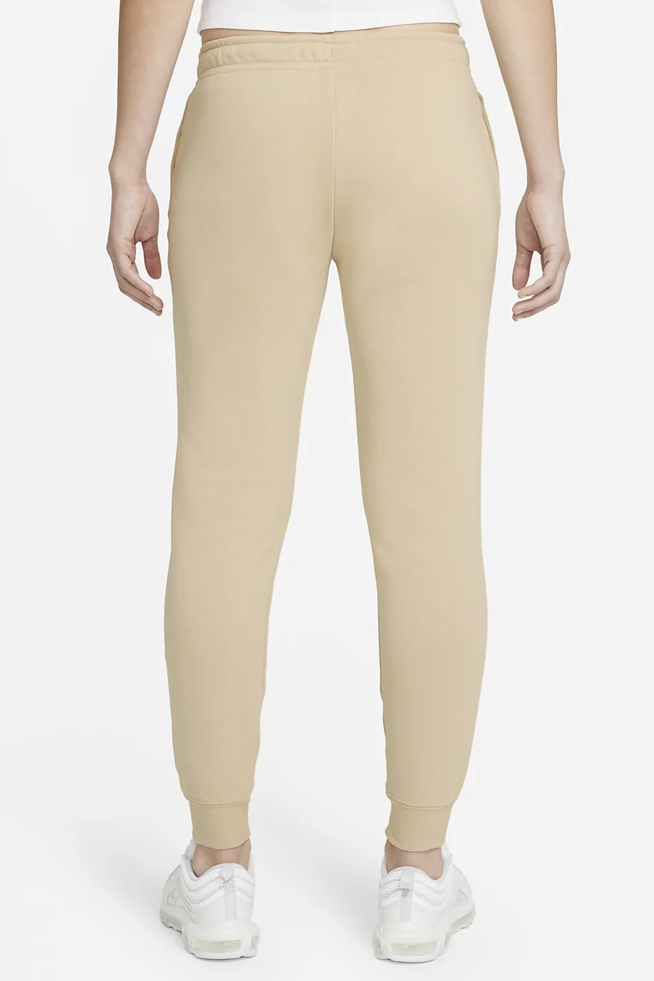 Штани жіночі Nike Sportswear Essential Women's Fleece Pants бежеві BV4095-206  изображение 3