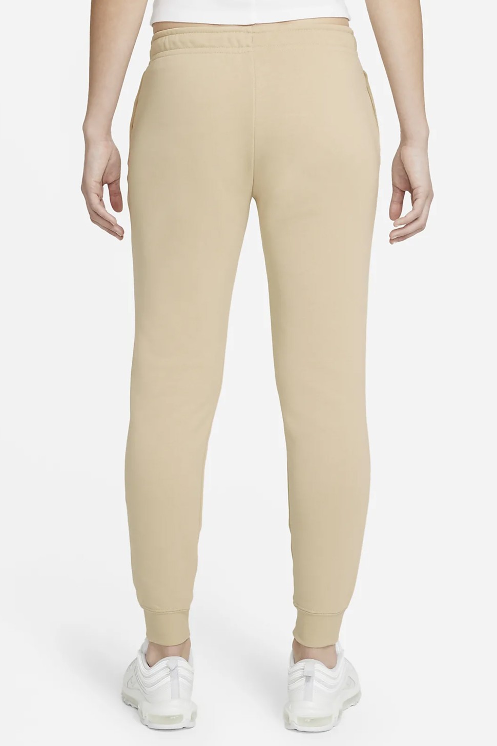 Штани жіночі Nike Sportswear Essential Women's Fleece Pants бежеві BV4095-206 — фото 3