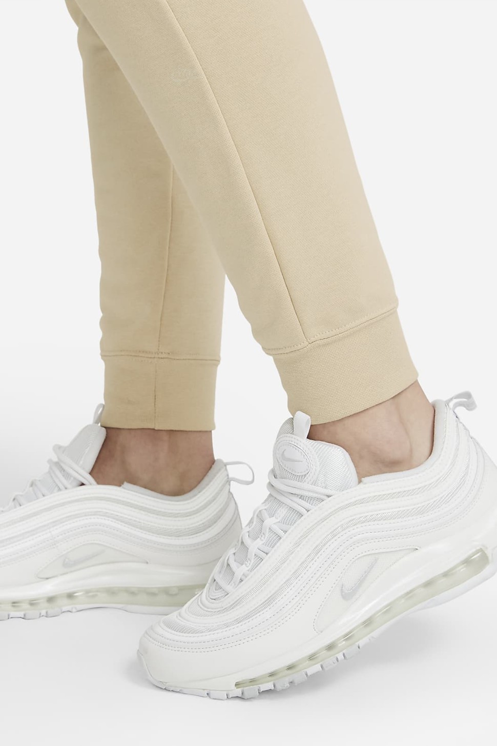 Штани жіночі Nike Sportswear Essential Women's Fleece Pants бежеві BV4095-206 — фото 4