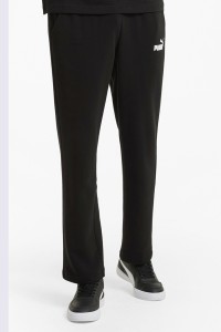 Брюки мужские Puma Ess Logo Pants Tr Op черные 58672051 изображение 2