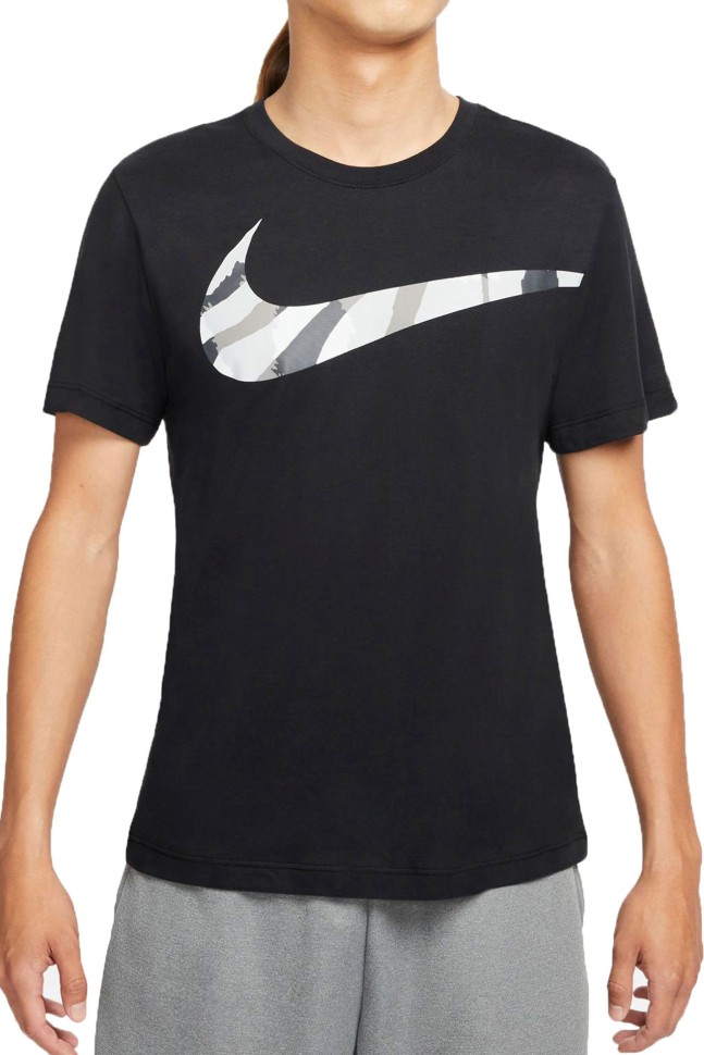 Футболка мужская Nike M Nk Df Tee Sc черная DM5662-010 изображение 2