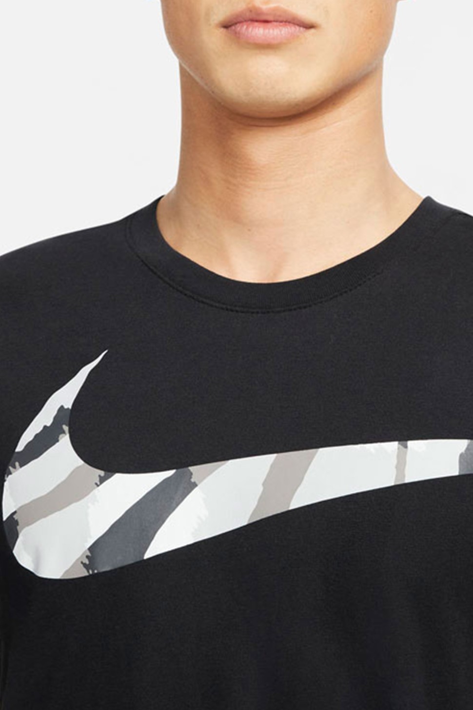 Футболка чоловіча Nike M Nk Df Tee Sc чорна DM5662-010  — фото 4