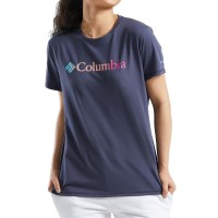 Футболка женская Columbia Sun Trek™ SS Graphic Tee синяя 1931751-469 изображение 1