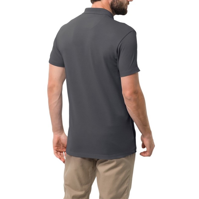 Футболка мужская Jack Wolfskin серая 1804652-6116 изображение 2