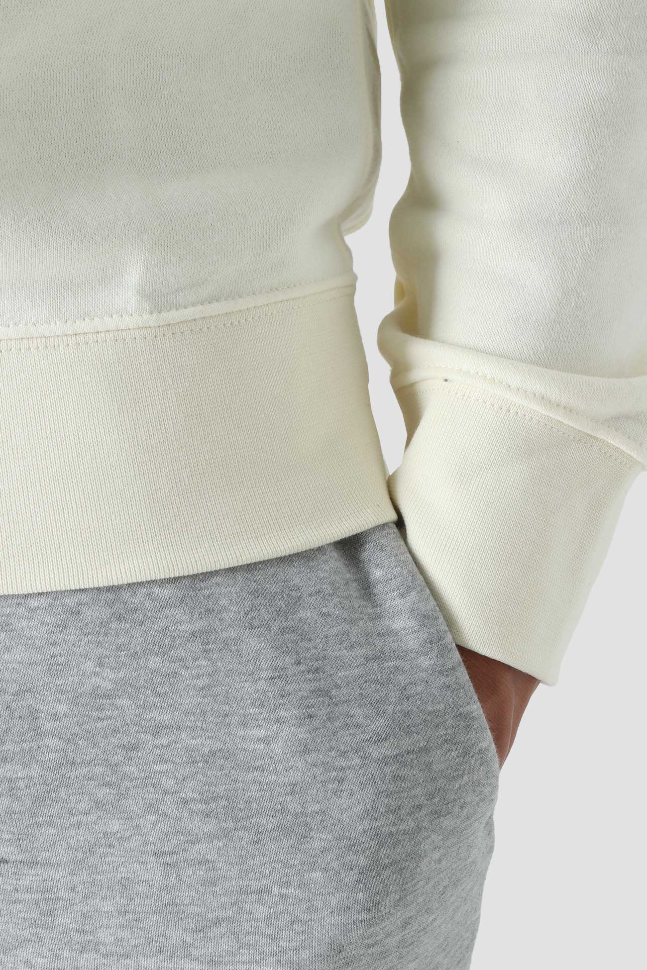 Толстовка чоловіча Nike M Nsw Club Crw Ft бежева BV2666-113  изображение 4