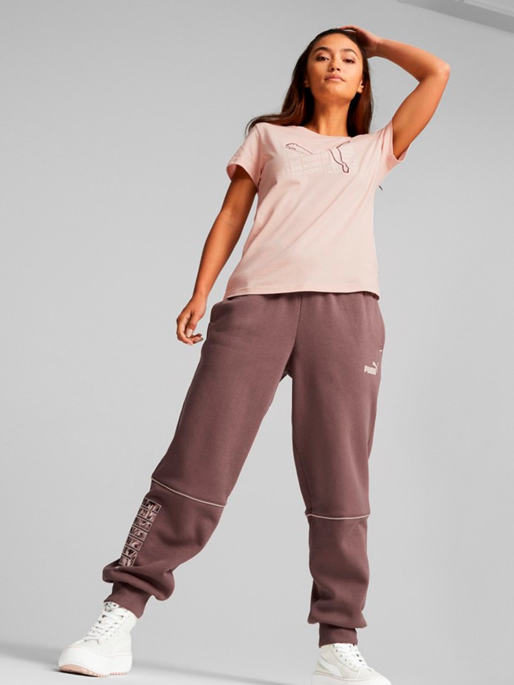 Штани жіночі Puma Puma Power Safari Pants бордові 67175575 изображение 4