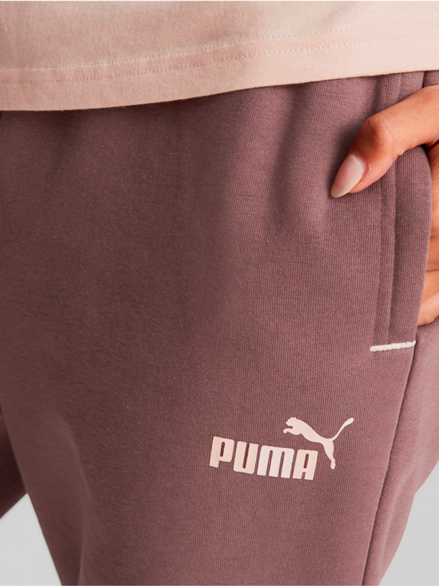 Штани жіночі Puma Puma Power Safari Pants бордові 67175575 изображение 6