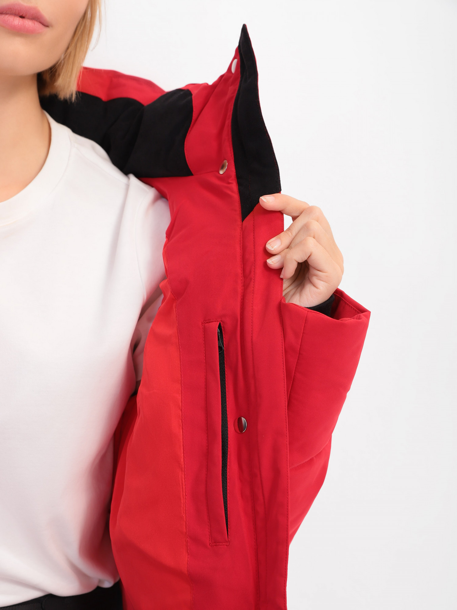 Куртка жіноча Evoids Mikelli червона 772706-650 изображение 5