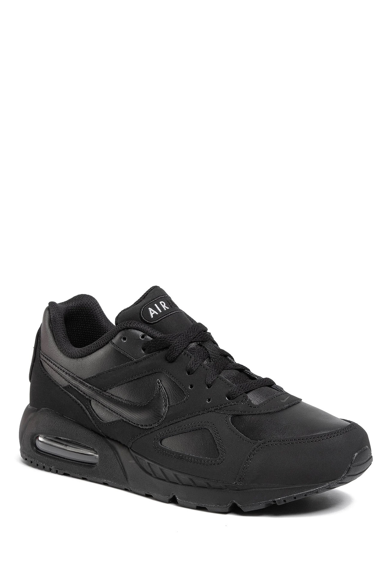 Кроссовки мужские Nike Air Max IVO Leather Shoe черные 580520-002 изображение 2