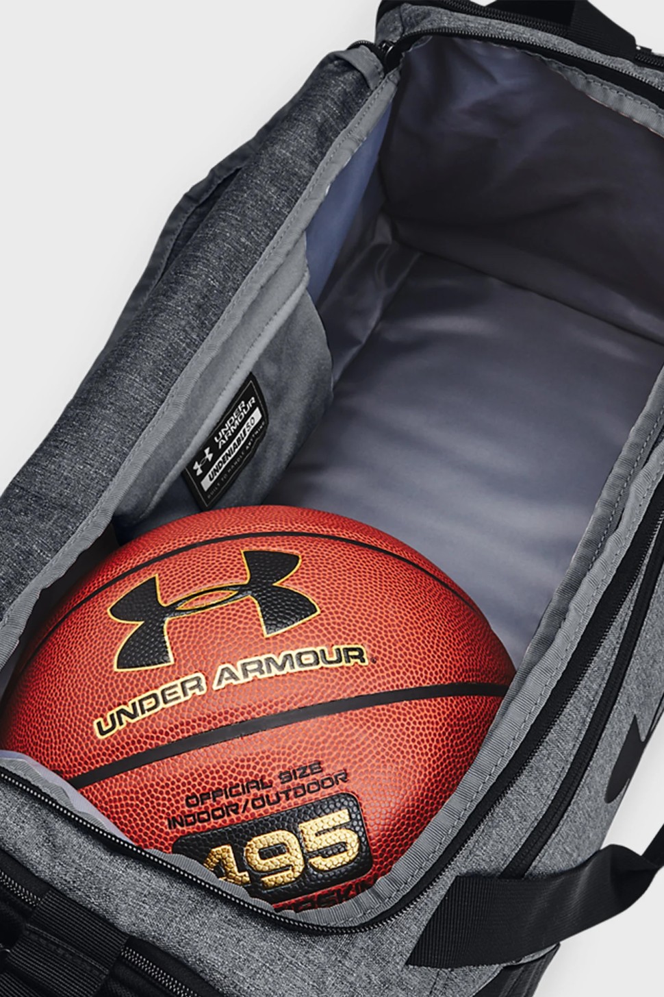 Сумка  Under Armour UA Undeniable 5.0 Duffle SM сіра 1369222-012 — фото 7