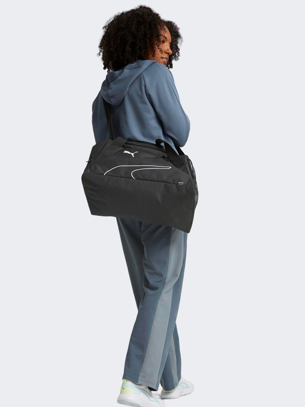Сумка  Puma Fundamentals Sports Bag XS чорна 07923101 — фото 4