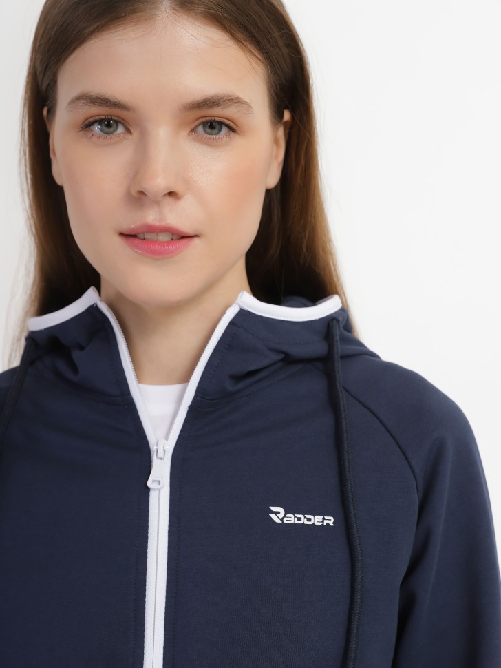 Толстовка женская Radder Miranda Темно-синяя 442361-450 изображение 4