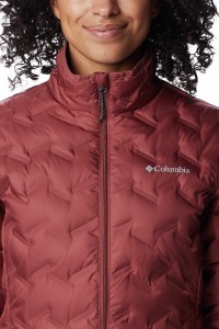 Куртка женская Columbia Delta Ridge™ Down Jacket бордовая 1875921-679 изображение 7