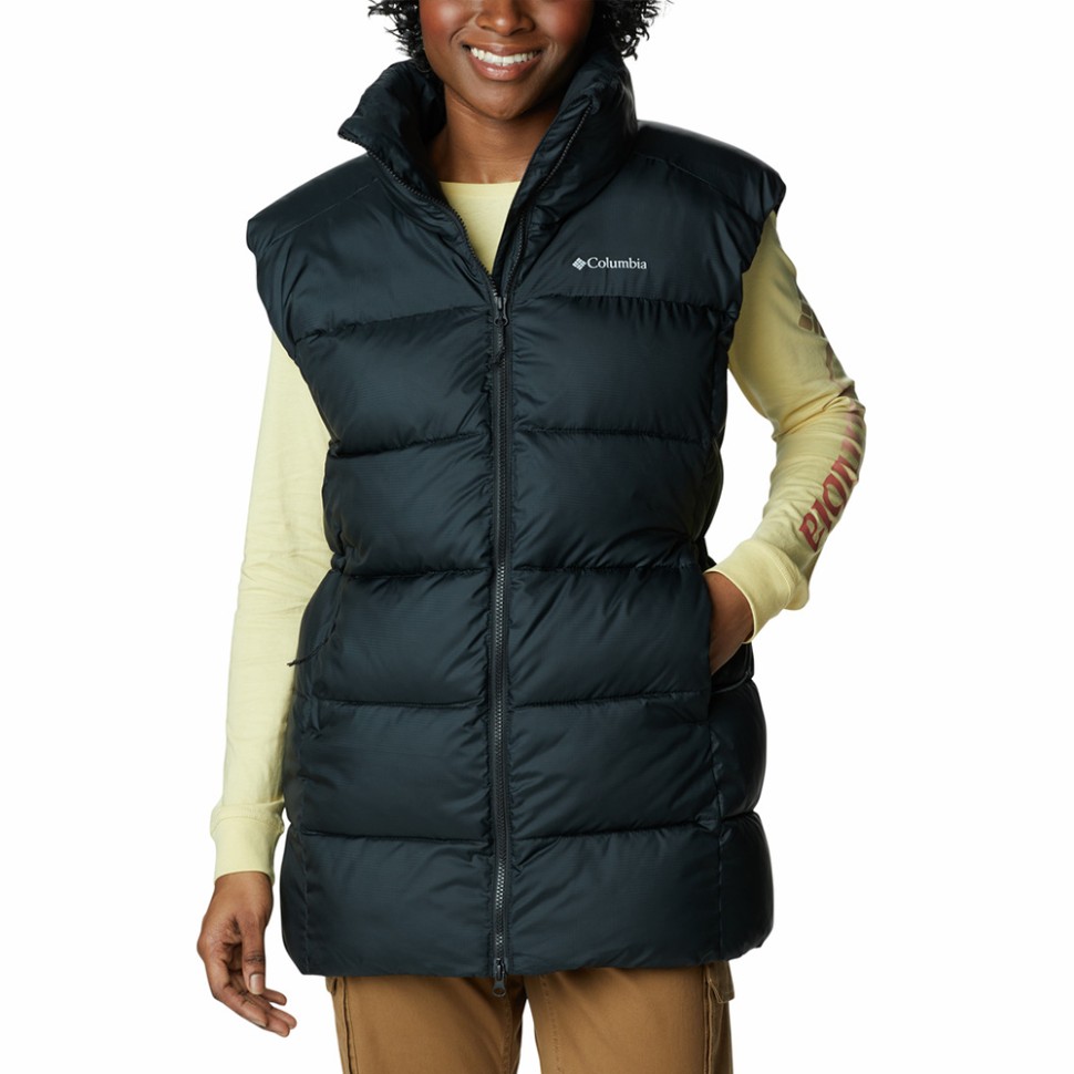 Жилет жіночий Columbia Puffect™ Mid Vest чорний 2007711-010 — фото 1