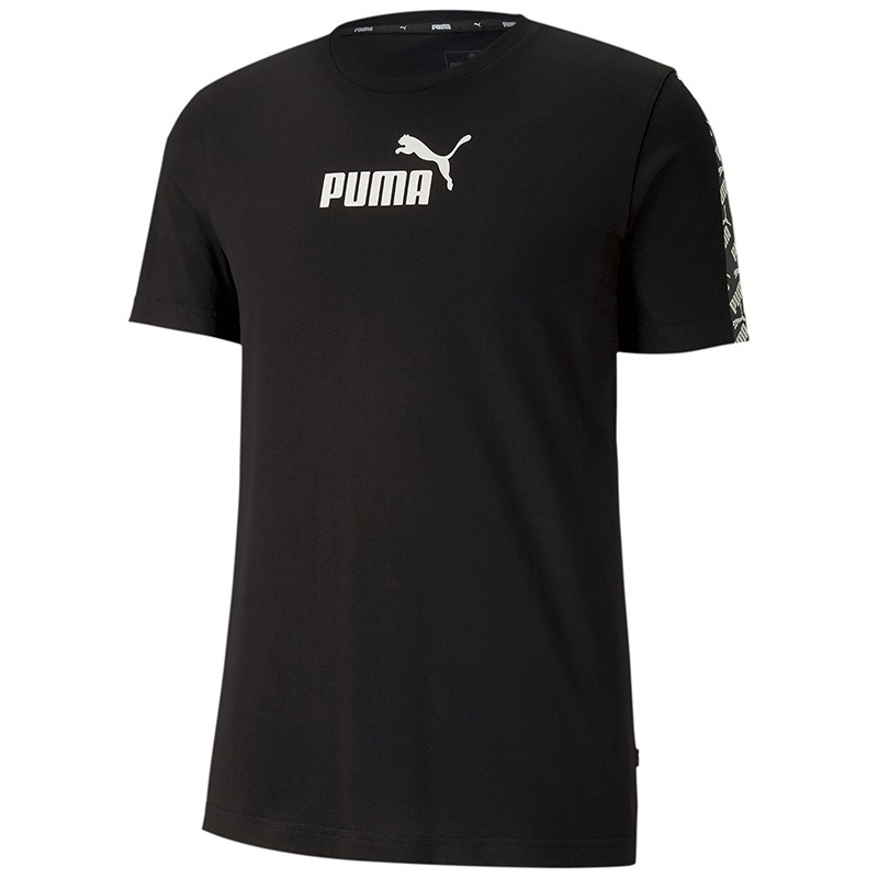 Футболка мужская Puma AMPLIFIED Tee черная 58138401 — Sport City Футболка мужская Puma AMPLIFIED Tee черная 58138401