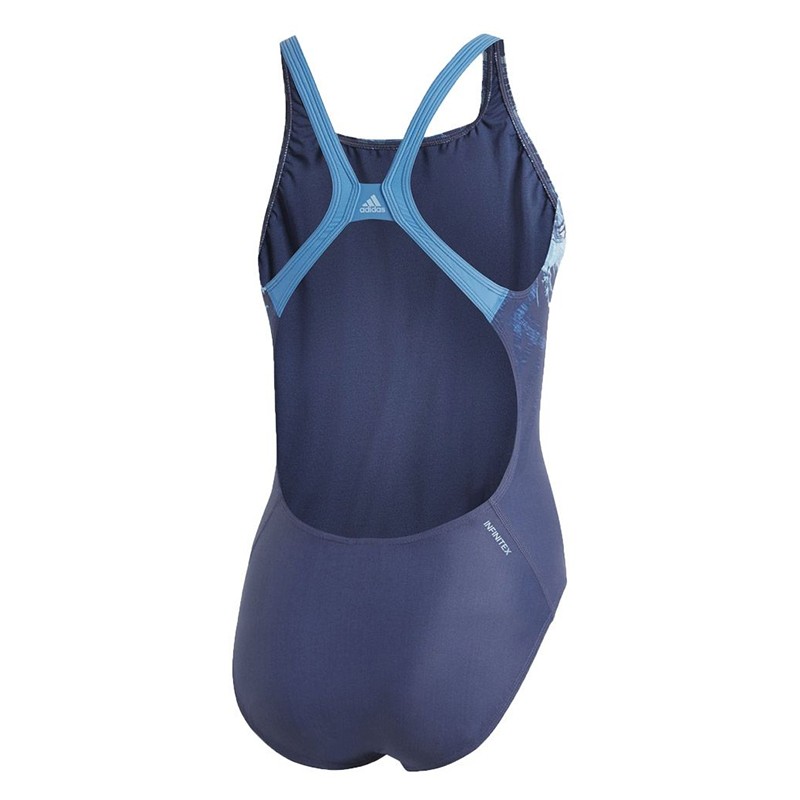 Купальник слитный Adidas Parley синий CV3628  изображение 2