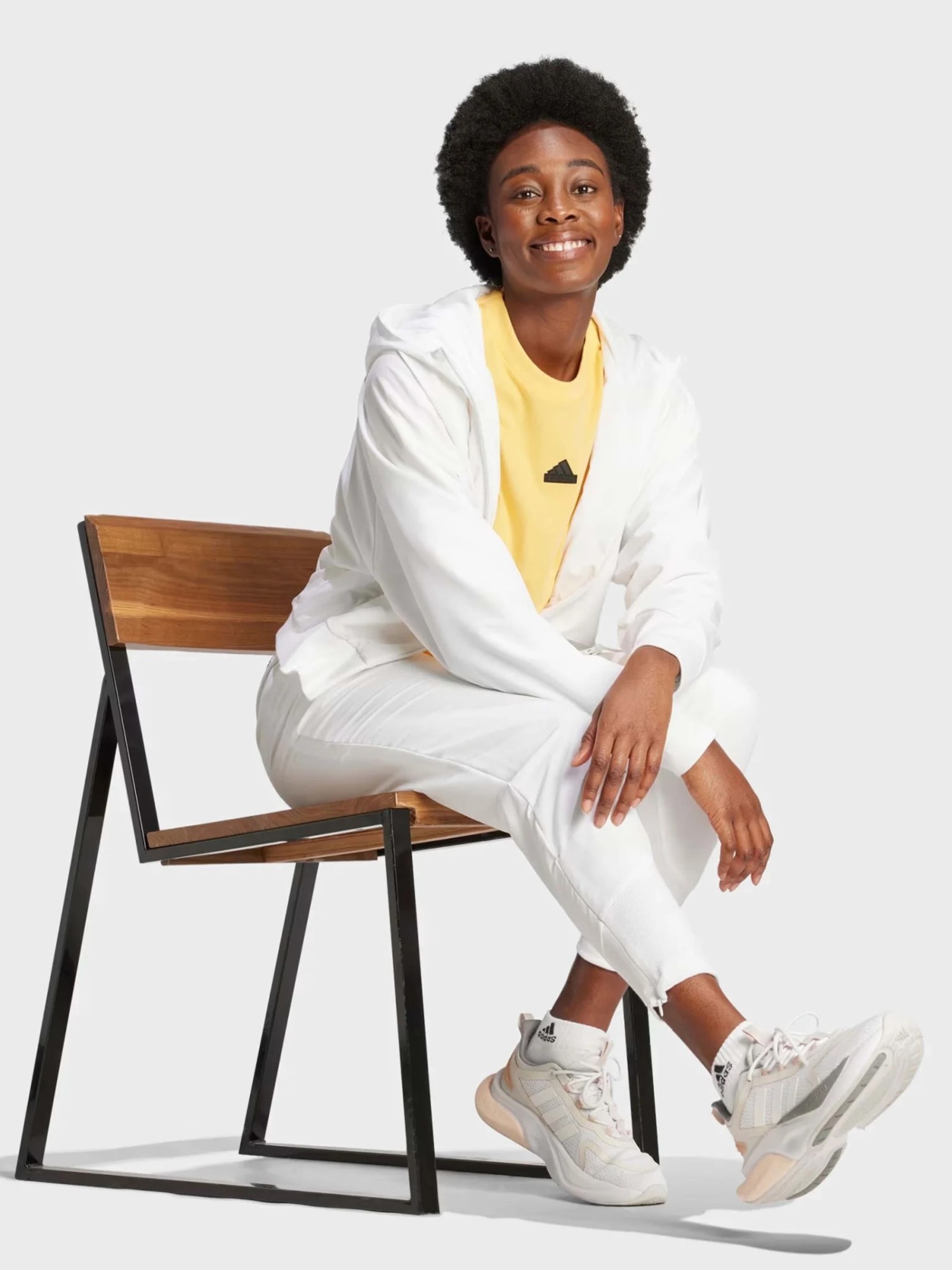 Брюки женские Adidas W Z.N.E. WVN PT белые IS1874 изображение 6