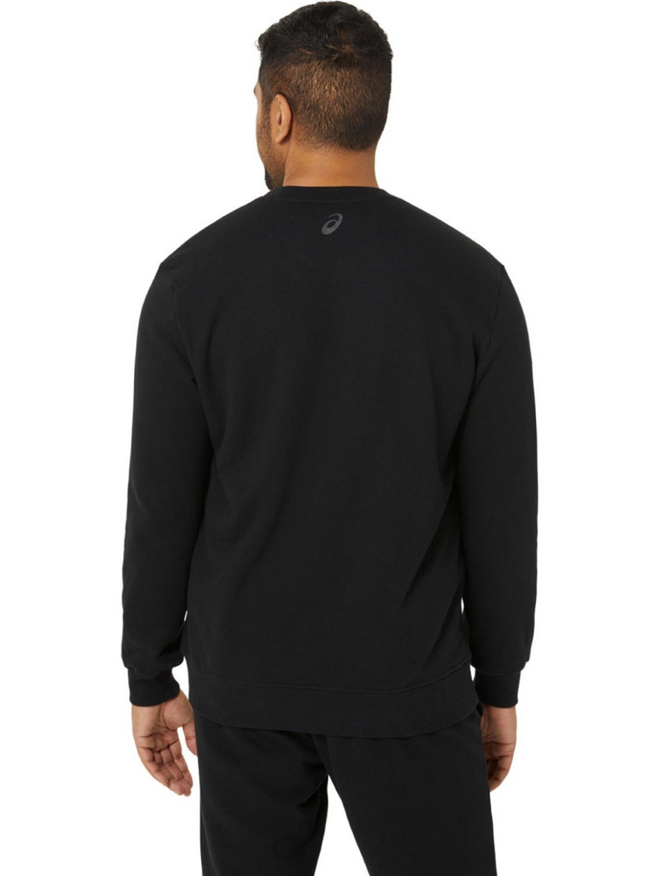 Толстовка чоловіча Asics ASICS SWEATSHIRT чорна 2031E192-002 — фото 4