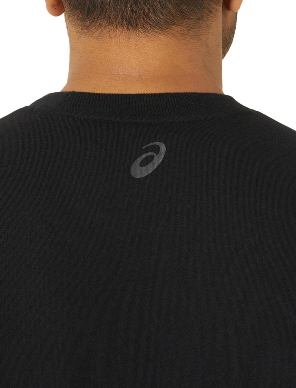Толстовка чоловіча Asics ASICS SWEATSHIRT чорна 2031E192-002 — фото 6