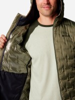 Куртка чоловіча Columbia Delta Ridge™ II Down Hooded Jacket зелена 2086221-397 изображение 7