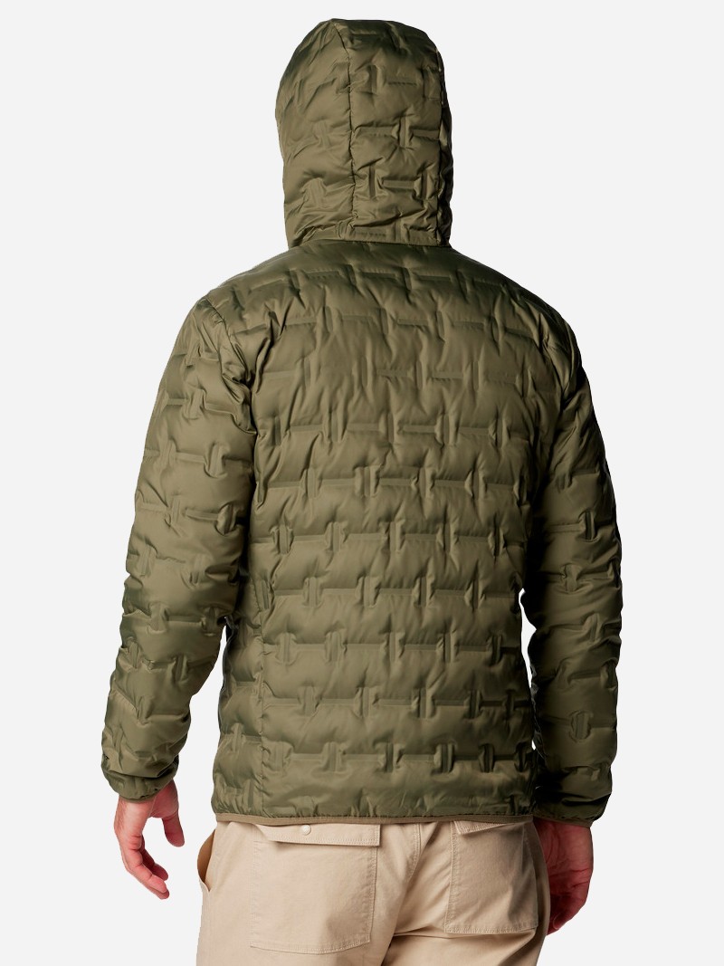 Куртка чоловіча Columbia Delta Ridge™ II Down Hooded Jacket зелена 2086221-397 — фото 5