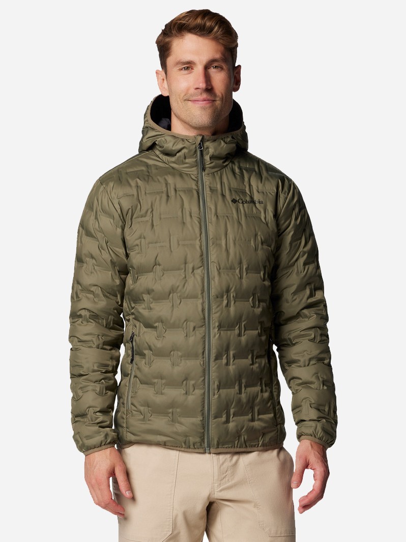 Куртка чоловіча Columbia Delta Ridge™ II Down Hooded Jacket зелена 2086221-397 — фото 2