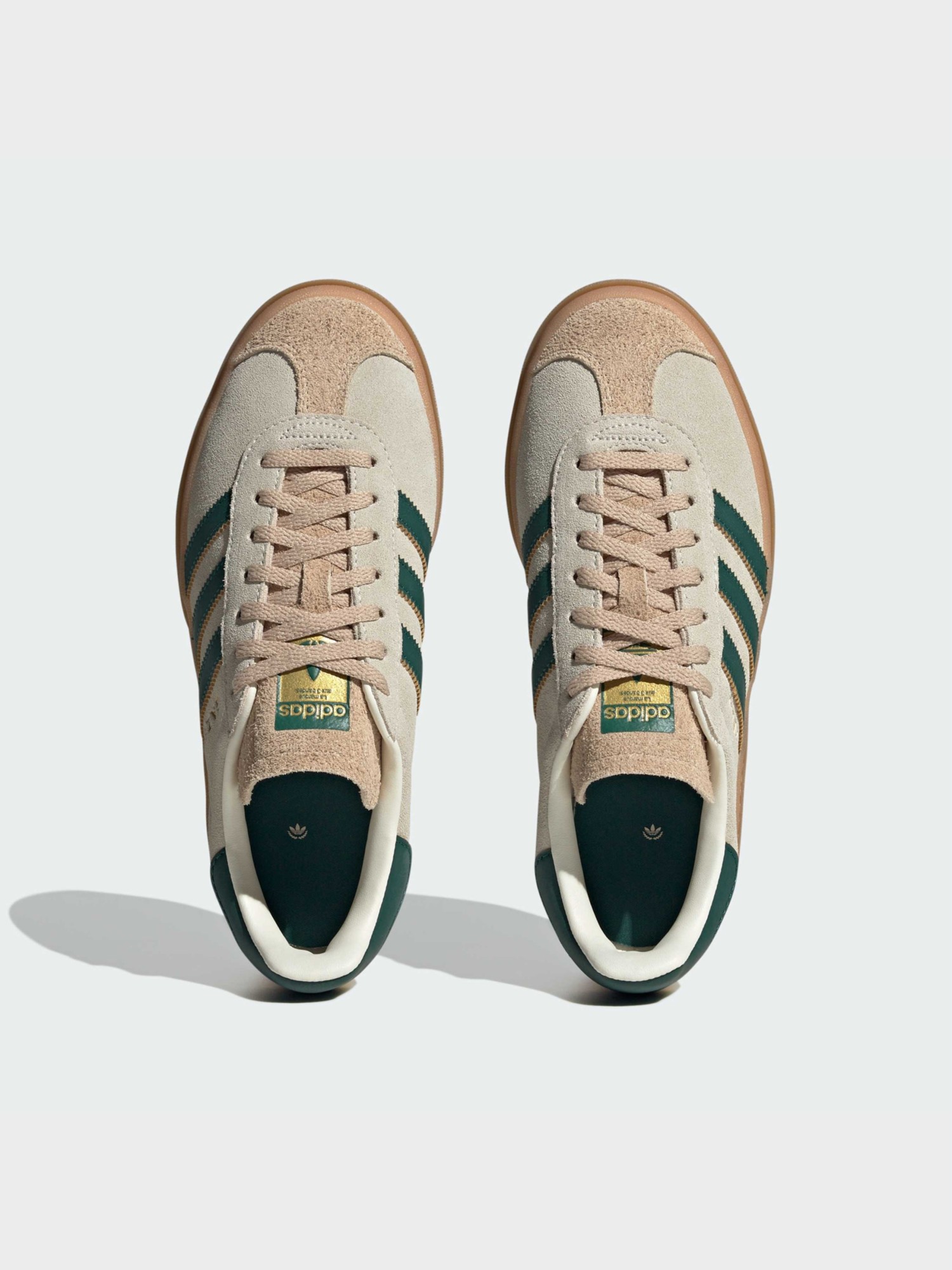 Кросівки жіночі Adidas GAZELLE BOLD W бежеві ID7056 изображение 5