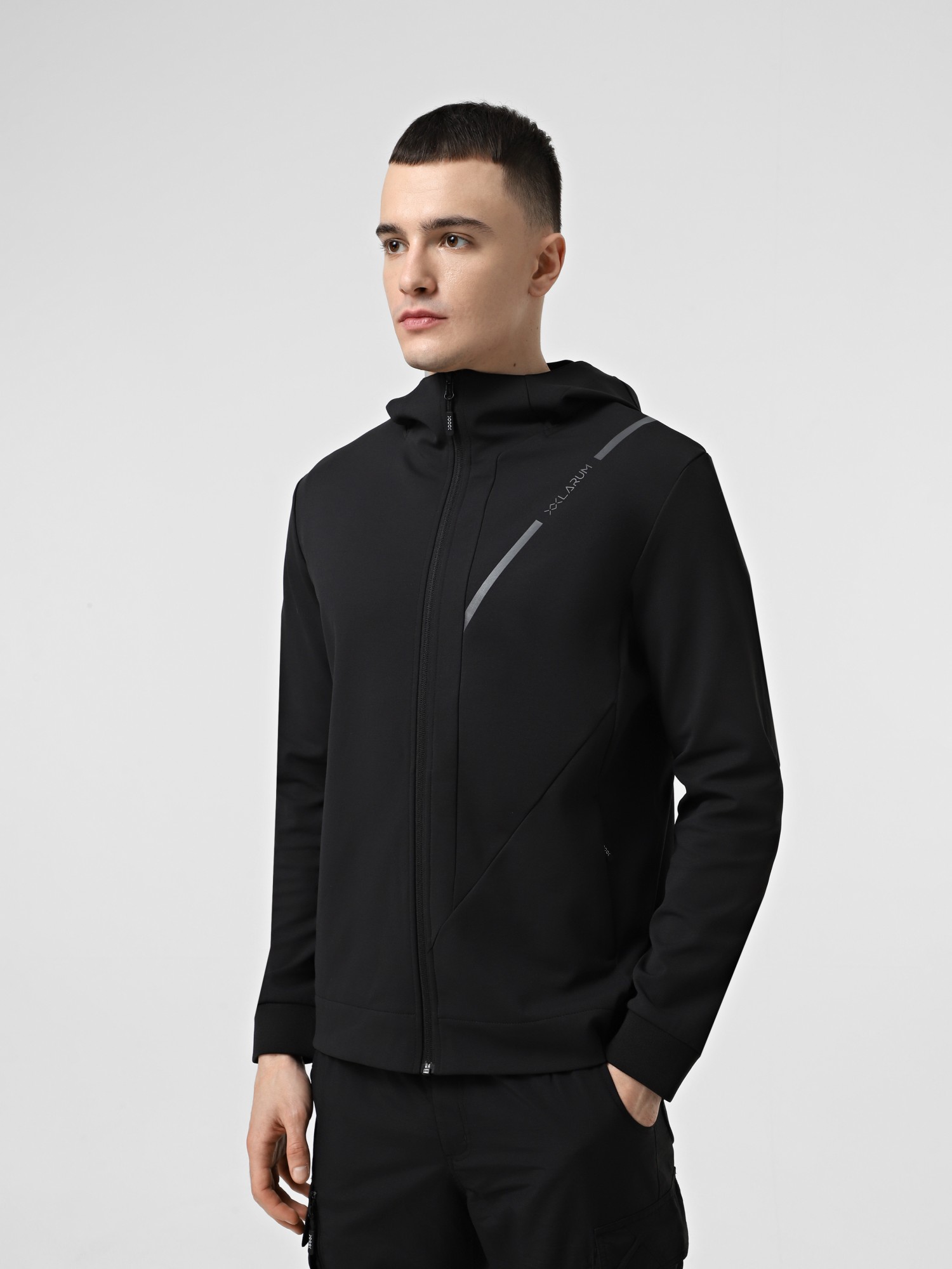 Вітрівка чоловіча Larum Fletcher чорна 102506-010 изображение 2