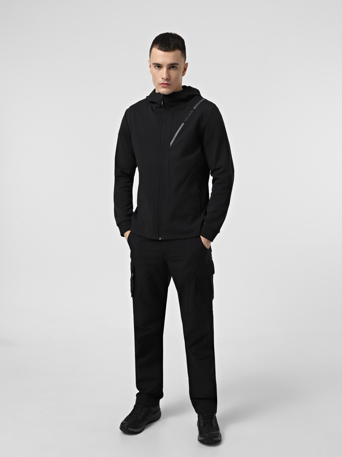 Вітрівка чоловіча Larum Fletcher чорна 102506-010 изображение 3