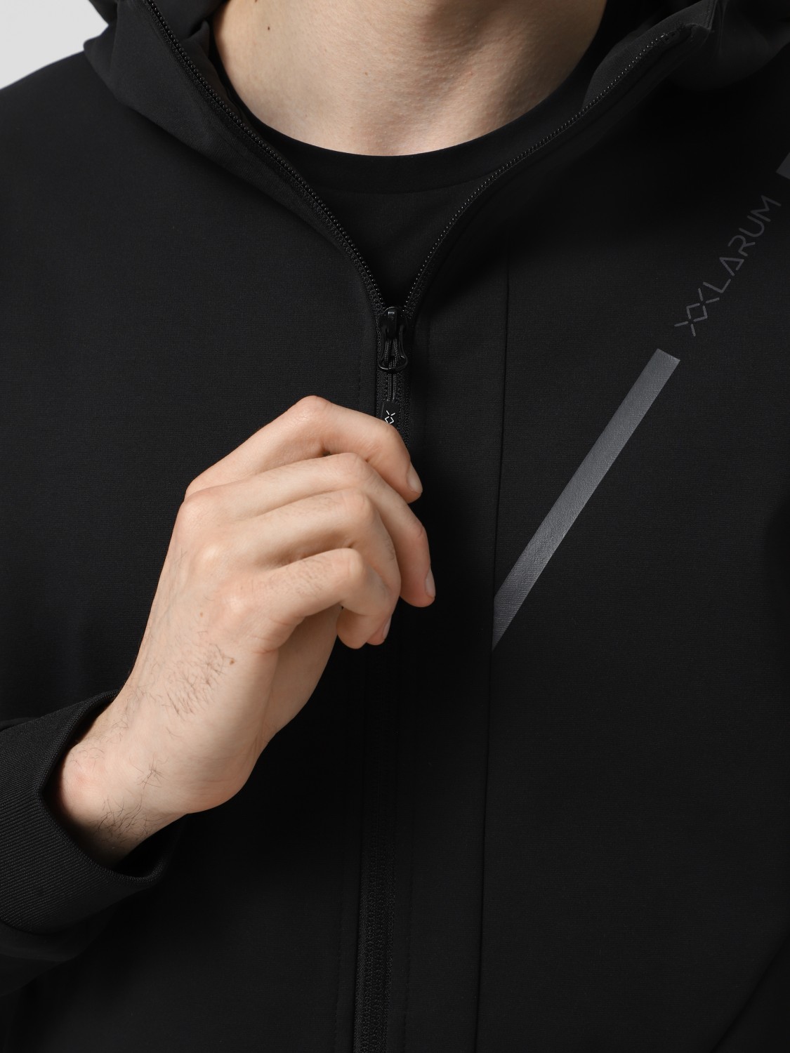 Вітрівка чоловіча Larum Fletcher чорна 102506-010 изображение 5