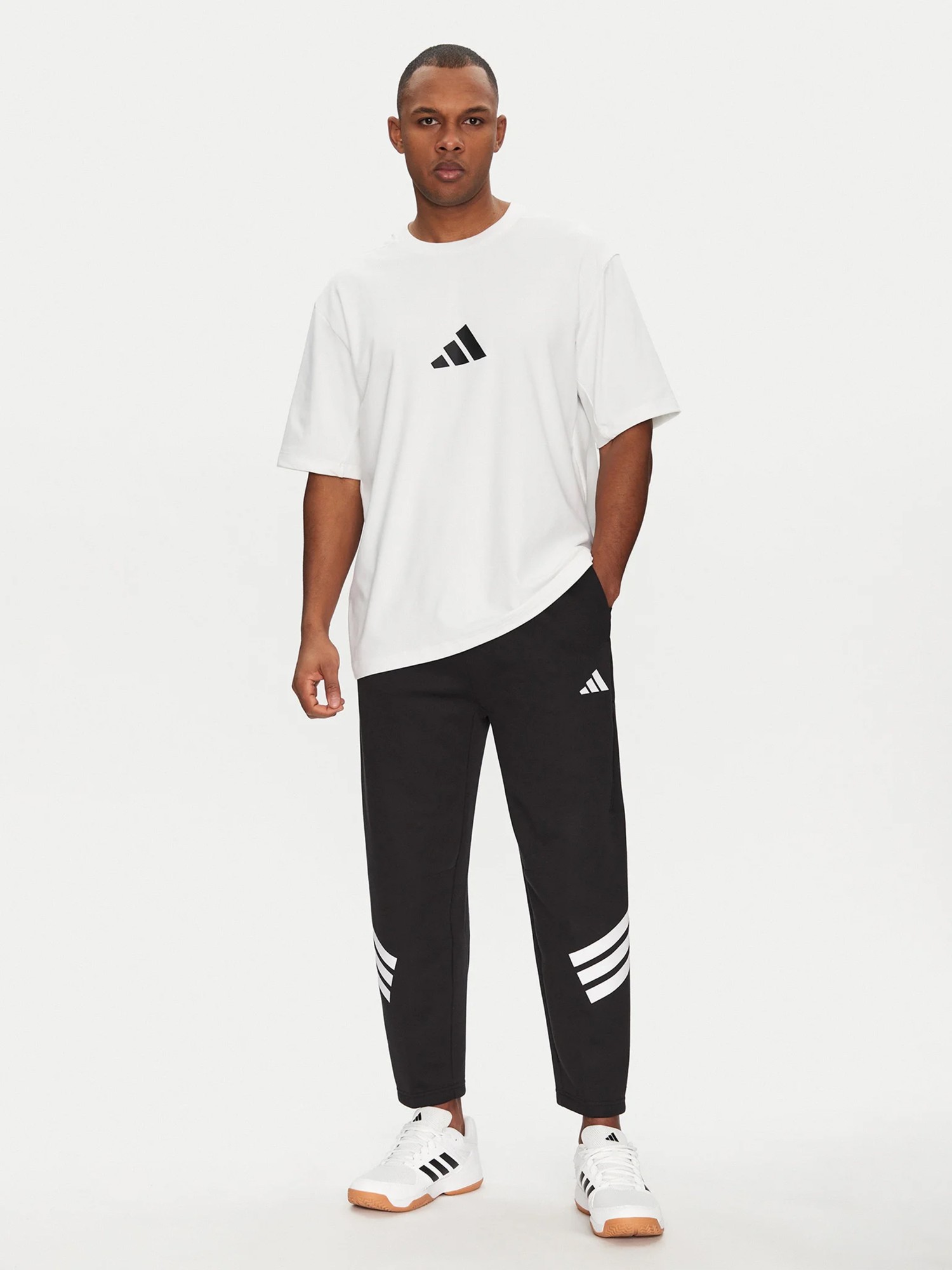 Брюки мужские Adidas M FI POCKET PT черные JD4889 изображение 4