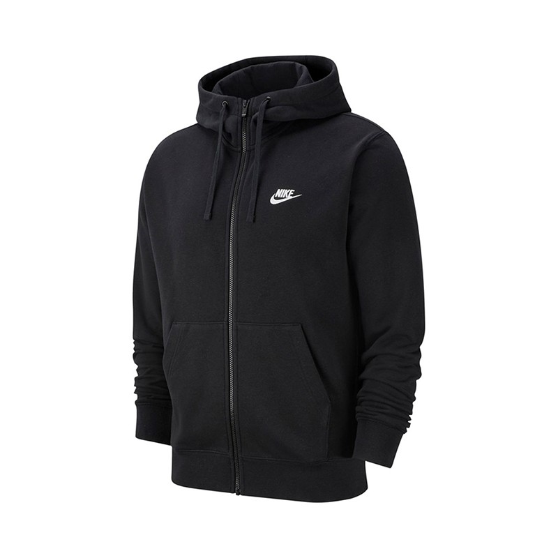 Толстовка чоловіча Nike Nike Sportswear Club чорна BV2648-010 — фото 1