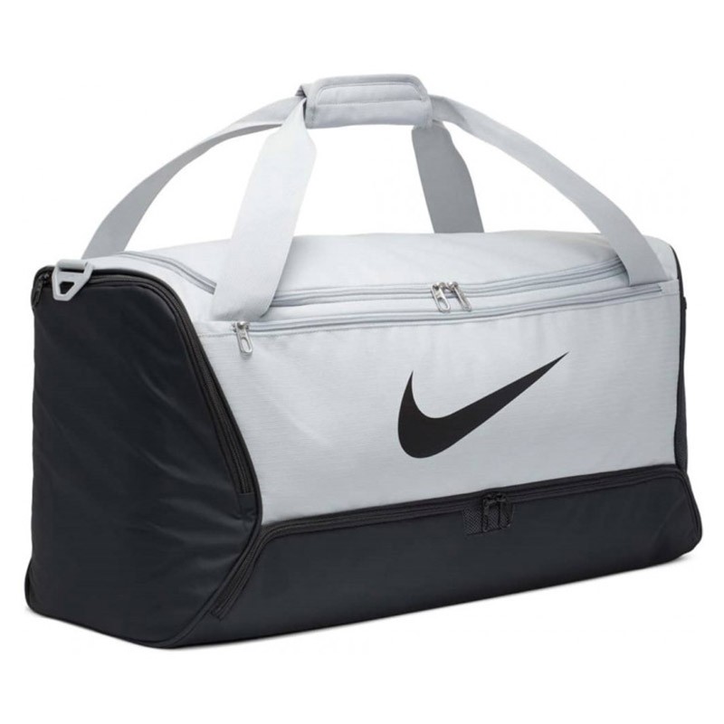 Сумка Nike Brasilia Duffel Medium серая BA5955-077 — фото 2