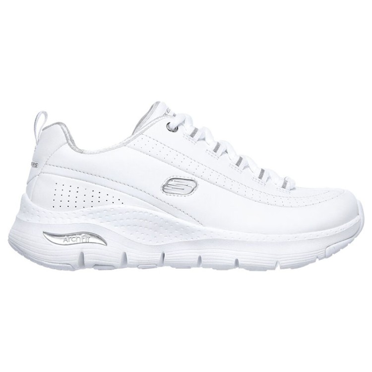Кроссовки женские Skechers Arch Fit белые 149146-WSL изображение 1