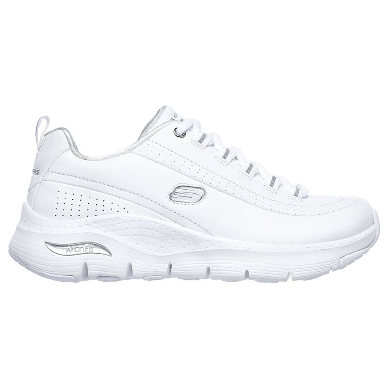 Кроссовки женские Skechers Arch Fit белые 149146-WSL — Sport City Кроссовки женские Skechers Arch Fit белые 149146-WSL