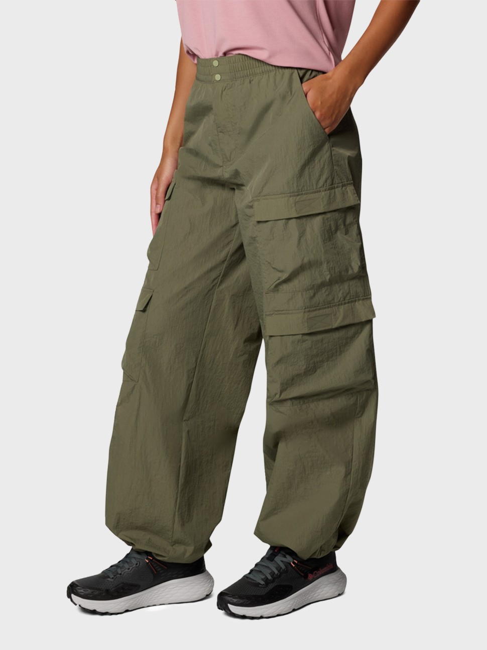 Штани жiночi Columbia Elevated View™ Parachute Pant хакі 2118851-397 — фото 3