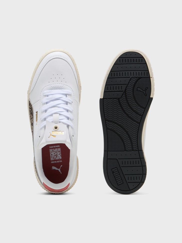 Кросівки жіночі Puma Carina Mia Animal Flair білі 40351501 изображение 7