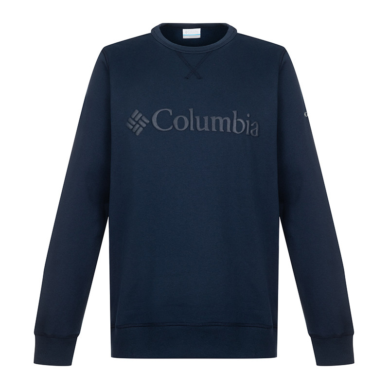 Толстовка чоловіча Columbia  Logo Fleece Crew  синя 1884931-465 изображение 1
