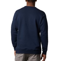 Джемпер мужской Columbia Logo Fleece Crew тёмно-синий 1884931-465 изображение 3