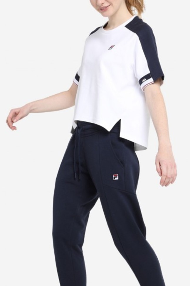 Футболка жіноча Fila біла 107866-WM изображение 2