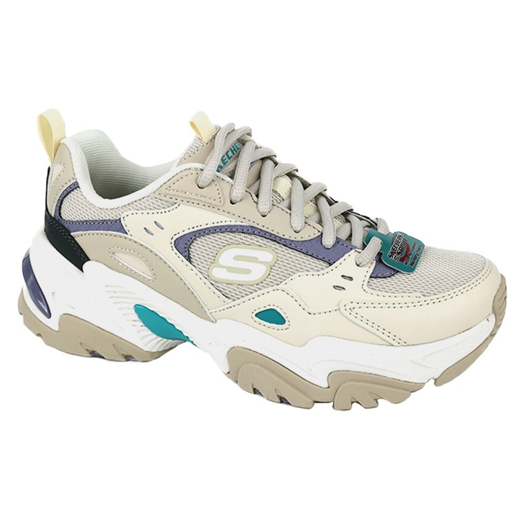 Кроссовки женские Skechers Stamina V2-The Rise Up бежевые 149510 NTPR изображение 1