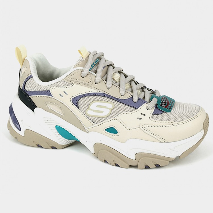 Кроссовки женские Skechers Stamina V2-The Rise Up бежевые 149510 NTPR изображение 2