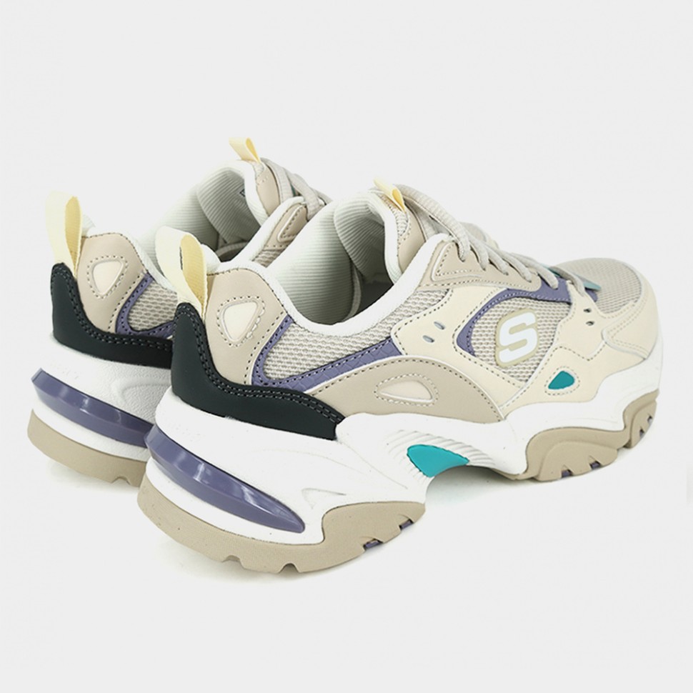 Кросівки жіночі Skechers Stamina V2-The Rise Up бежеві 149510 NTPR — фото 3