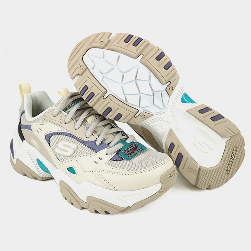 Кросівки жіночі Skechers Stamina V2-The Rise Up бежеві 149510 NTPR изображение 4