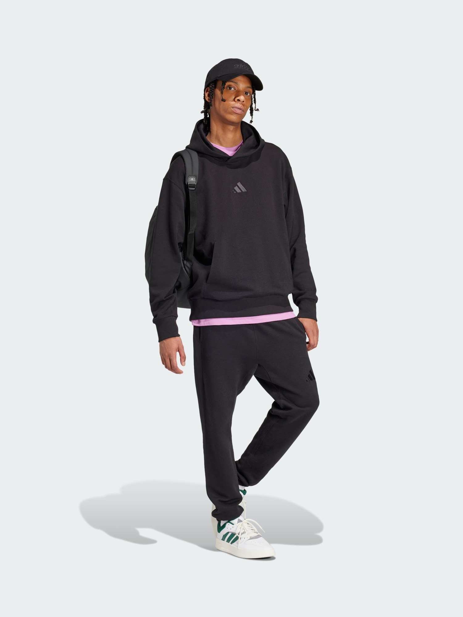 Брюки мужские Adidas M A SZN FT R PT черные IV5216 изображение 6