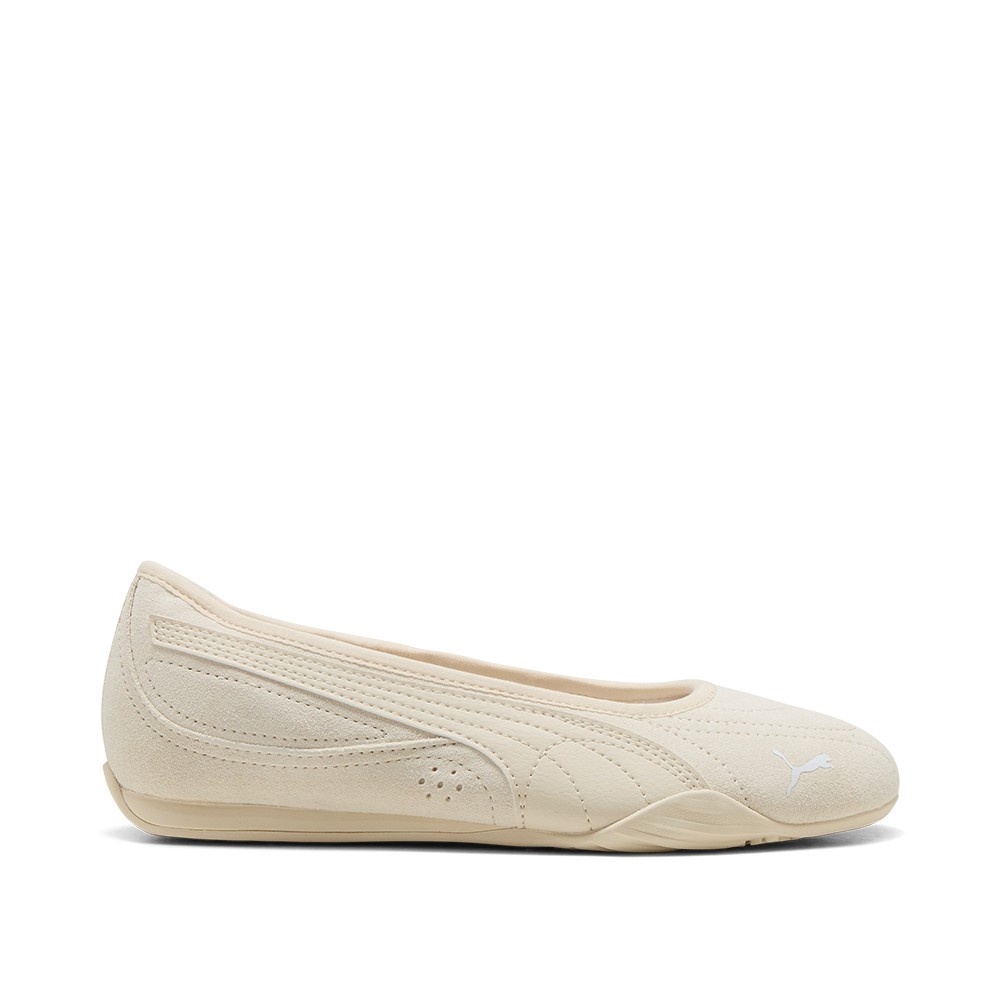 Кроссовки женские Puma CATCH SOLEIL BALLERINA SD молочные 40631002