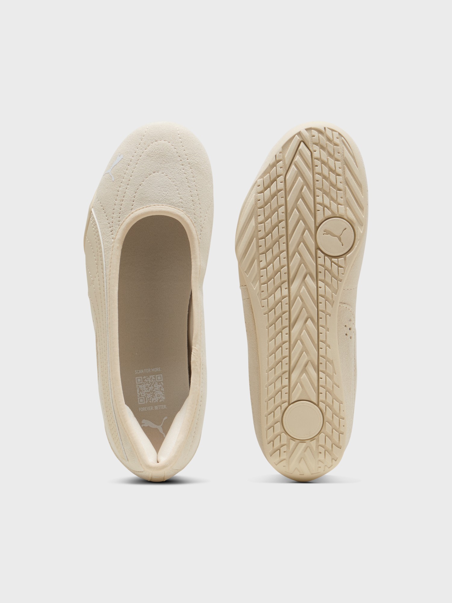 Кросівки жіночі Puma CATCH SOLEIL BALLERINA SD молочні 40631002 изображение 7