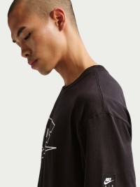 Футболка чоловіча Nike U NSW TEE LSE NIKE AIR чорна IH1359-010 изображение 4