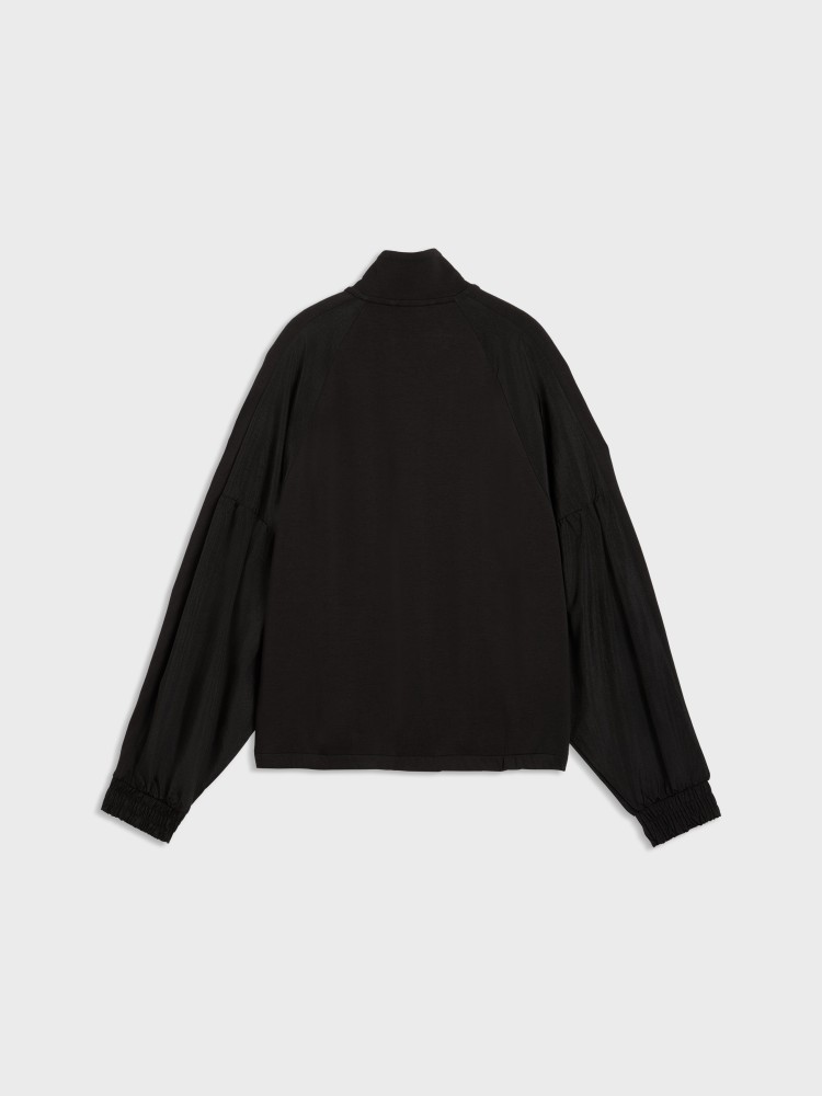 Толстовка женская Puma HER Full-Zip Relaxed DK Jacket черная 69402301 изображение 6