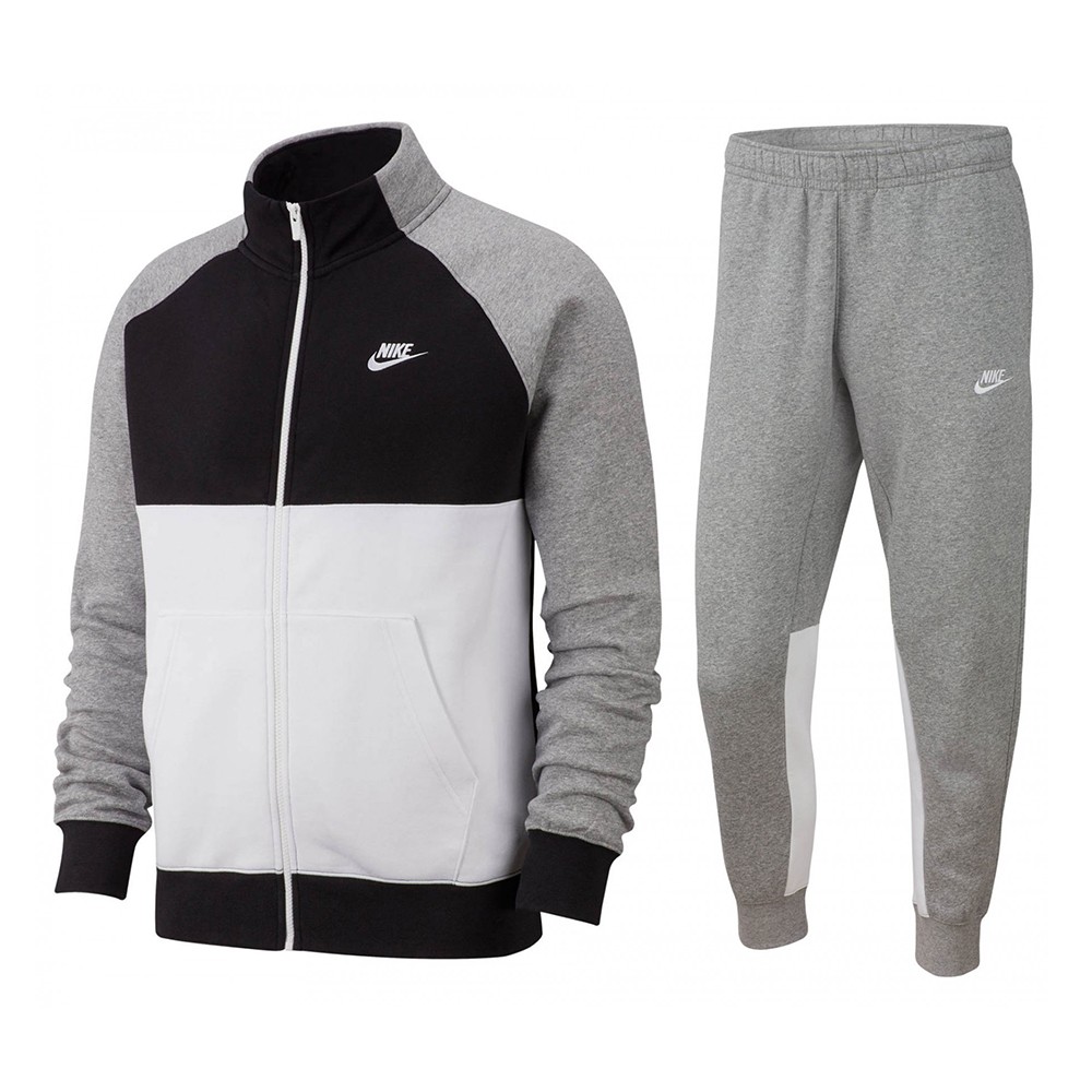 Костюм чоловічий Nike M Nsw Spe Trk Suit Flc сірий BV3017-063  изображение 1